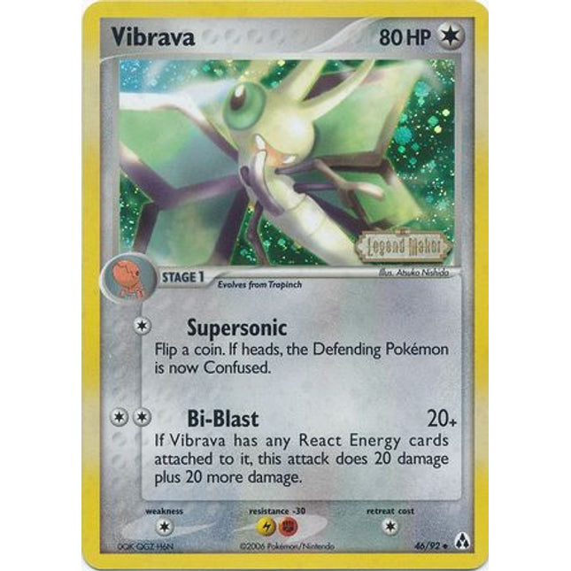 Vibrava (46/92) (Stamped) [EX: Legend Maker]