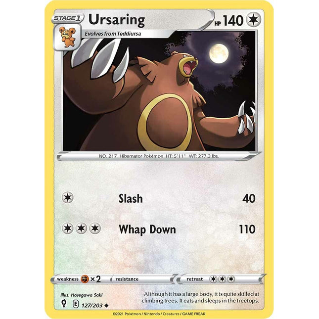 Ursaring (127/203) [Sword & Shield: Evolving Skies]