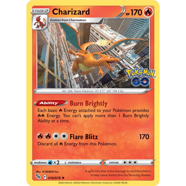Charizard (010/078) [Pokémon GO]