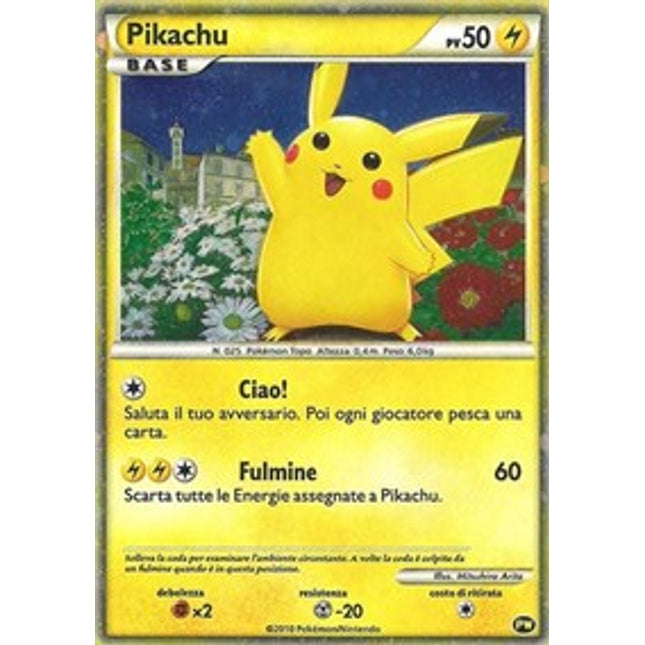 Pikachu (Italian) [Pikachu World Collection Promos]