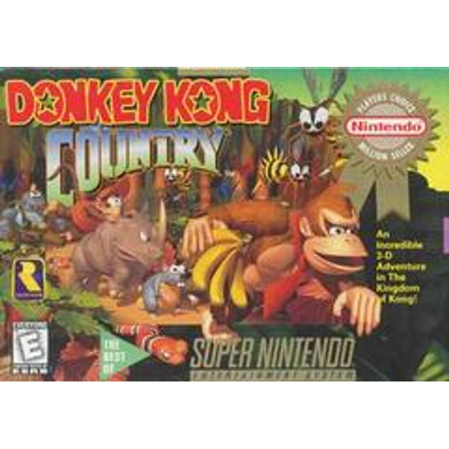 Donkey Kong Country [Player's Choice] - Super Nintendo