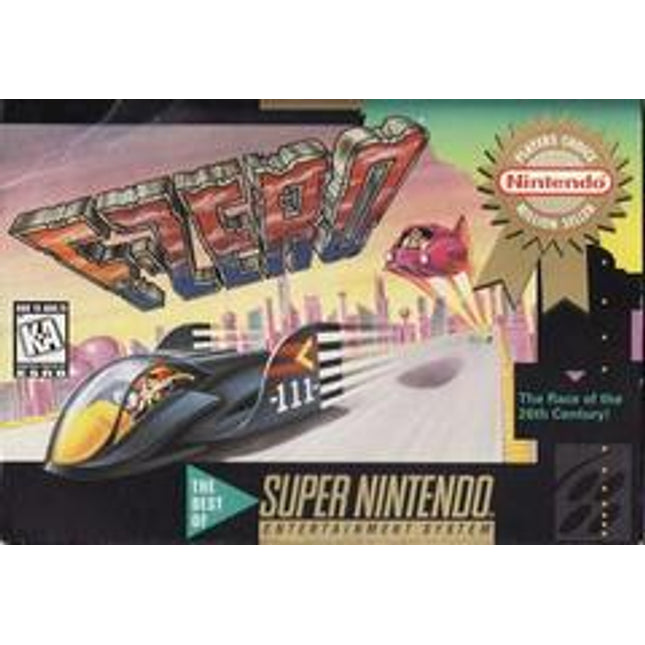 F-Zero [Player's Choice] - Super Nintendo