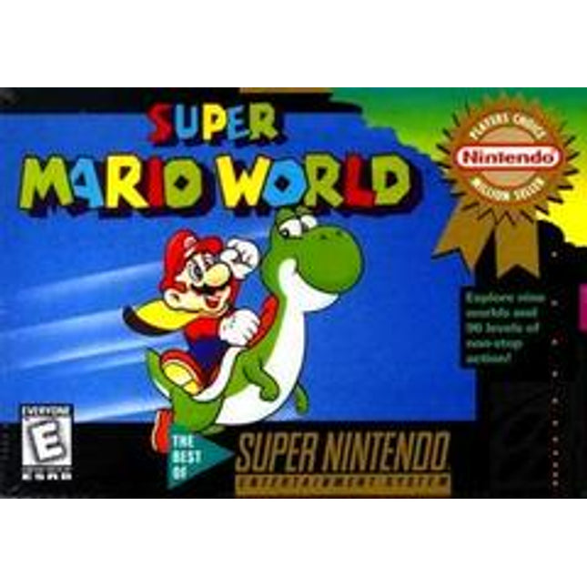 Super Mario World [Player's Choice] - Super Nintendo