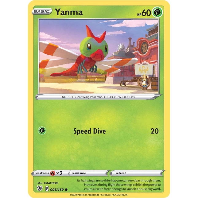 Yanma (006/189) [Sword & Shield: Astral Radiance]