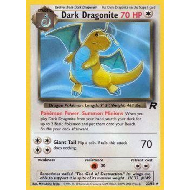 Dark Dragonite (22/82) [Team Rocket]