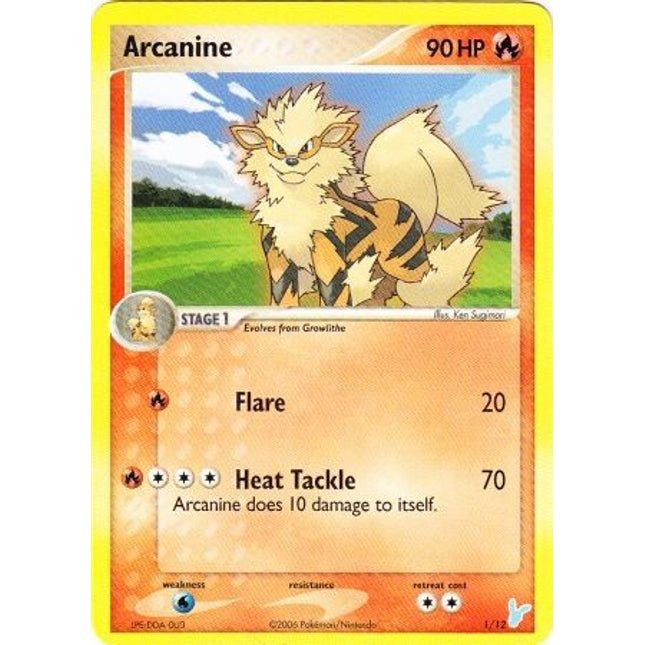 Arcanine (1/12) [EX: Trainer Kit 2 - Minun]