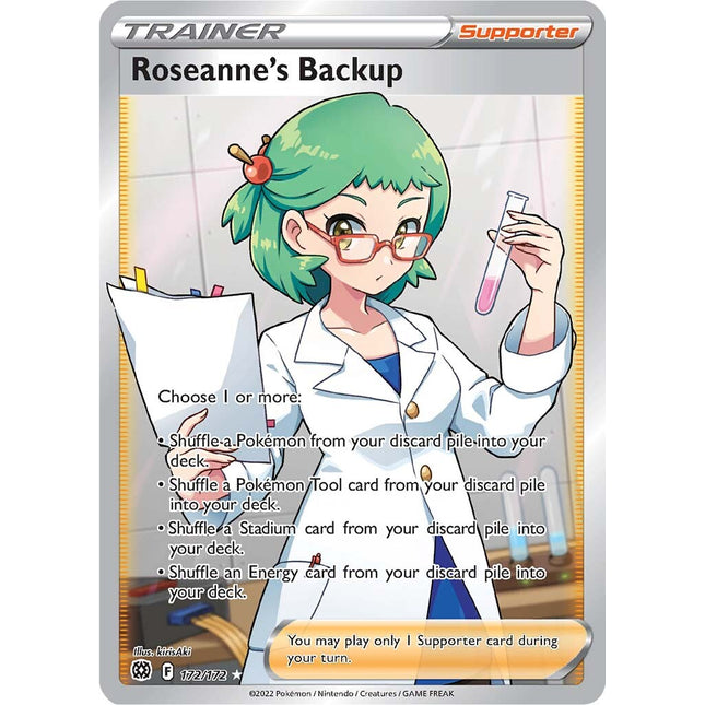 Roseanne's Backup (172/172) [Sword & Shield: Brilliant Stars]