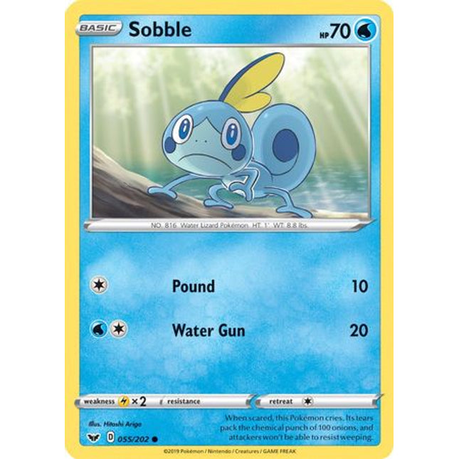 Sobble (55/202) (Premium Collection) [Sword & Shield: Base Set]