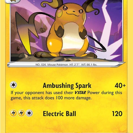 Raichu (050/195) [Sword & Shield: Silver Tempest]