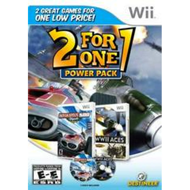 2 for 1 Power Pack WWII Aces & Indianapolis 500 Legends - Wii