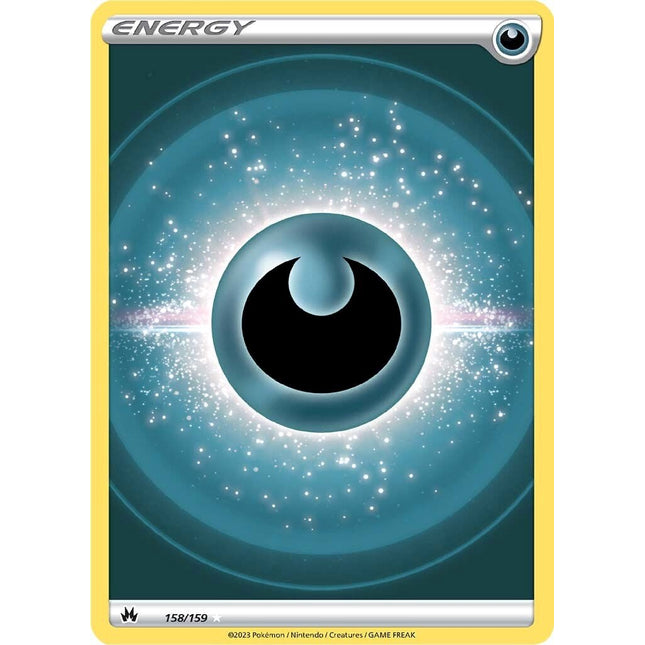 Darkness Energy (158/159) (Texture Full Art) [Sword & Shield: Crown Zenith]