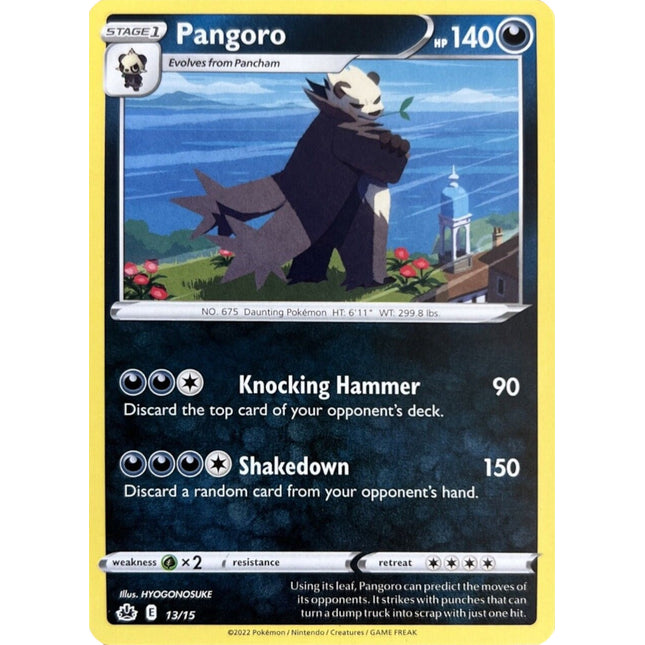 Pangoro (13/15) [McDonald's Promos: Match Battle]