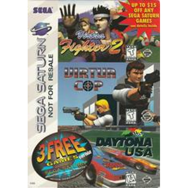 Saturn 3 Pack - Sega Saturn