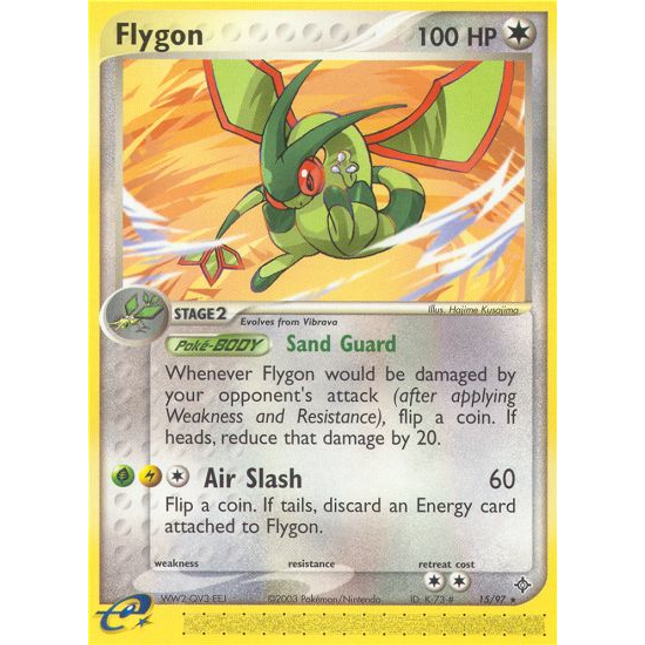 Flygon (15/97) [EX: Dragon]