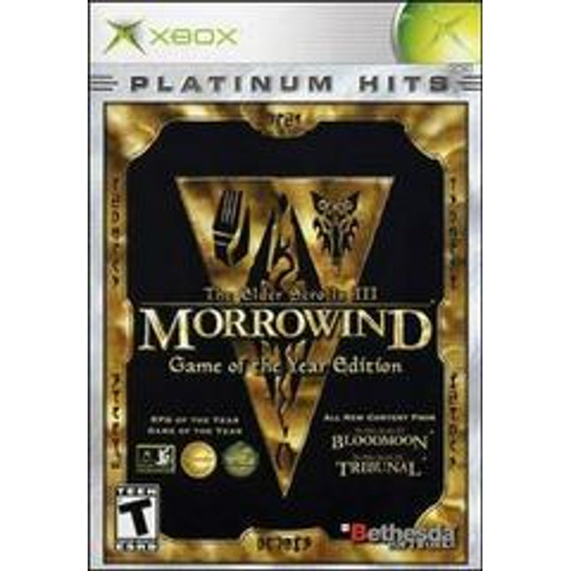 Elder Scrolls III Morrowind Platinum [Game of the Year] - Xbox