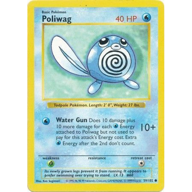 Poliwag (59/102) [Base Set (Shadowless)]