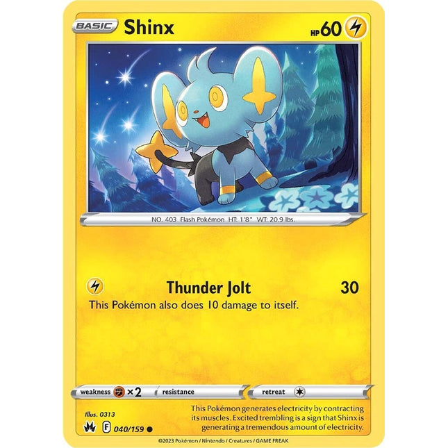 Shinx (040/159) (40) [Sword & Shield: Crown Zenith]
