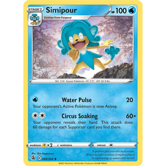 Simipour (069/264) [Sword & Shield: Fusion Strike]