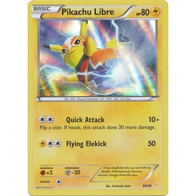 Pikachu Libre (30/30) [XY: Trainer Kit 3 - Pikachu Libre]