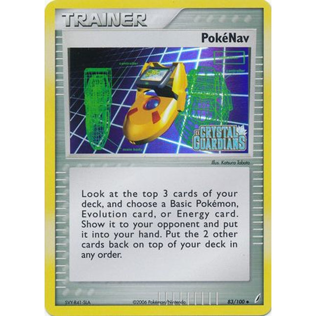 PokeNav (83/100) (Stamped) [EX: Crystal Guardians]