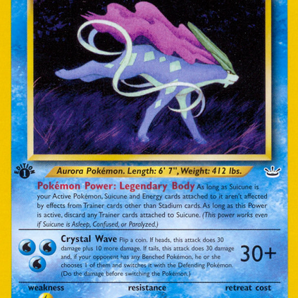 Suicune (27/64) [Neo Revelation 1st Edition]