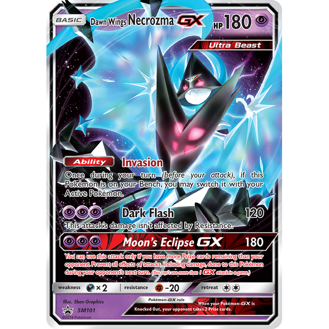 Dawn Wings Necrozma-GX [SM Black Star Promos]