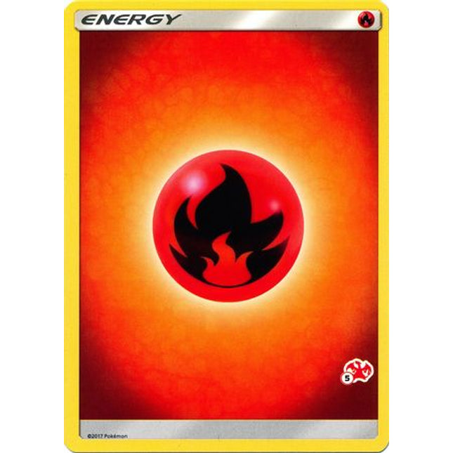 Fire Energy (Charizard Stamp #5) [Battle Academy 2020]