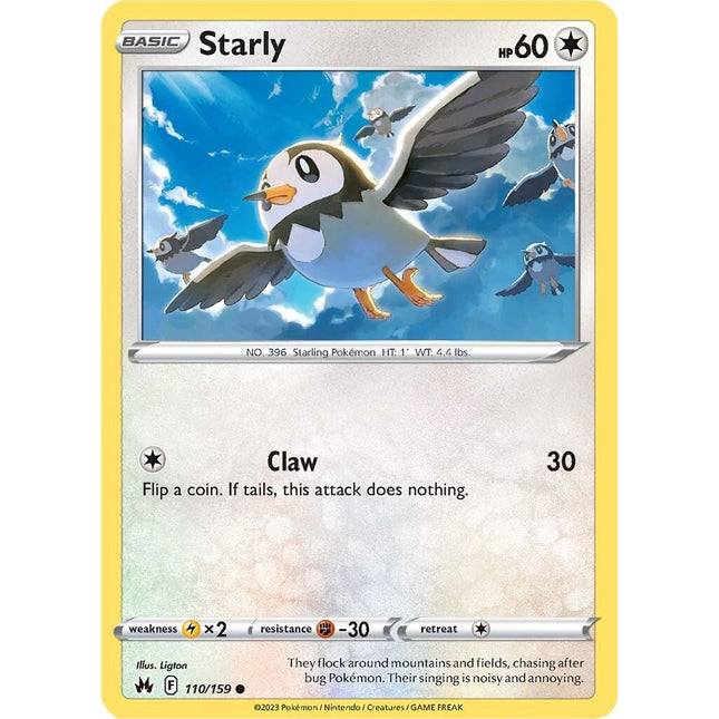 Starly (110/159) [Sword & Shield: Crown Zenith]
