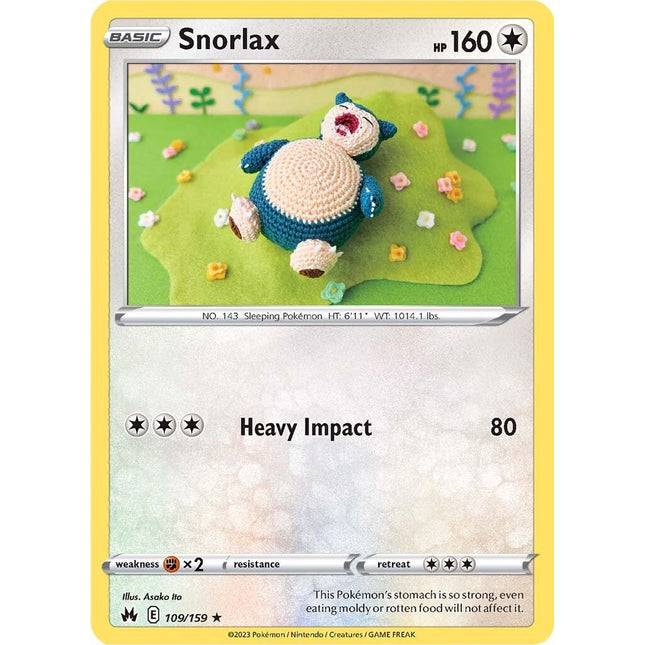 Snorlax (109/159) [Sword & Shield: Crown Zenith]
