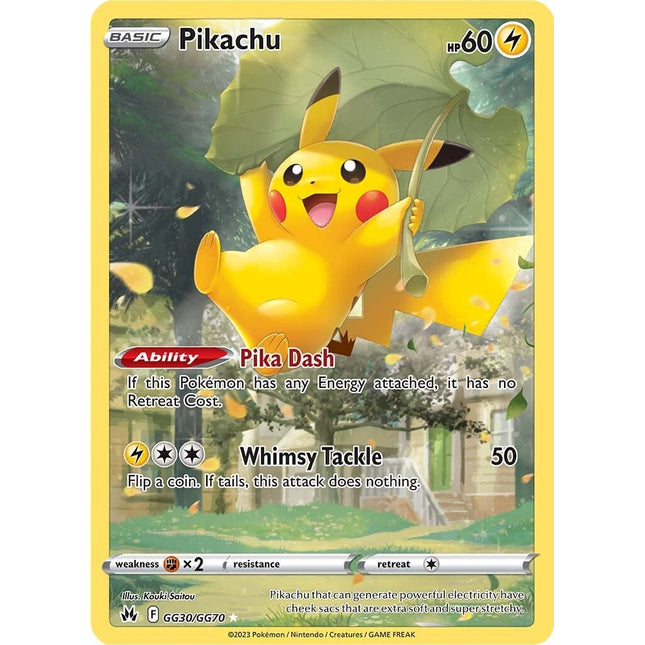 Pikachu (GG30/GG70) [Sword & Shield: Crown Zenith]