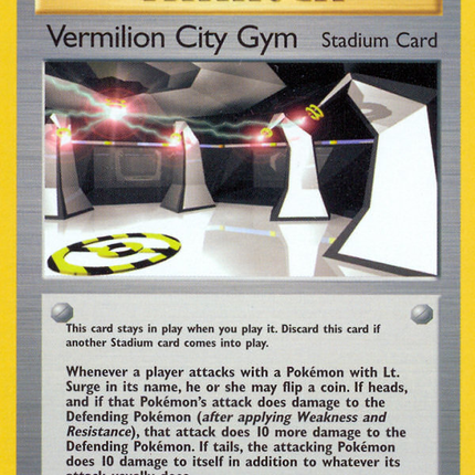 Vermilion City Gym (120/132) [Gym Heroes 1st Edition]