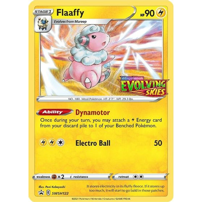 Flaaffy (SWSH122) (Prerelease Promo) [Sword & Shield: Black Star Promos]