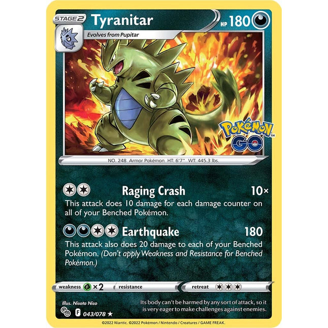 Tyranitar (043/078) [Pokémon GO]