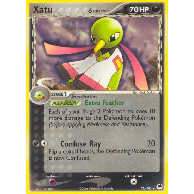 Xatu (25/101) (Delta Species) [EX: Dragon Frontiers]