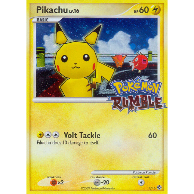 Pikachu (7/16) [Pokémon Rumble]