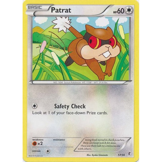 Patrat (17/30) [XY: Trainer Kit 1 - Bisharp]