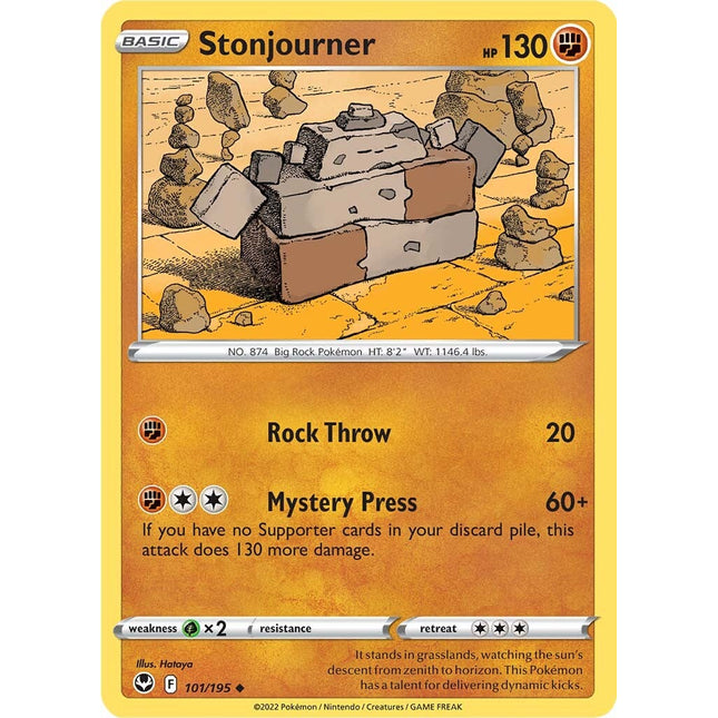 Stonjourner (101/195) [Sword & Shield: Silver Tempest]