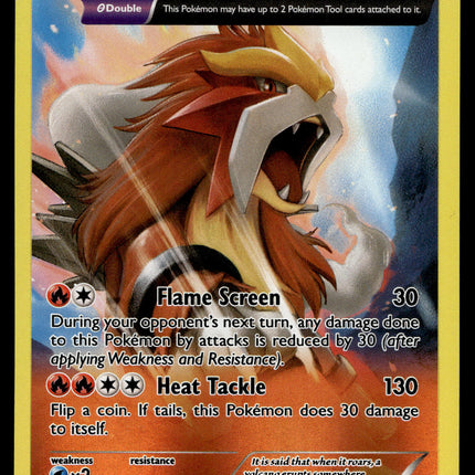 Entei - 15/98 - NM - Reverse Full Art - Ancient Origins - Pokemon - A9-8