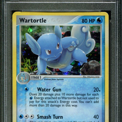 Wartortle - 50/112 - PSA 10 - Reverse Holo - FRLG - Pokemon - 64987