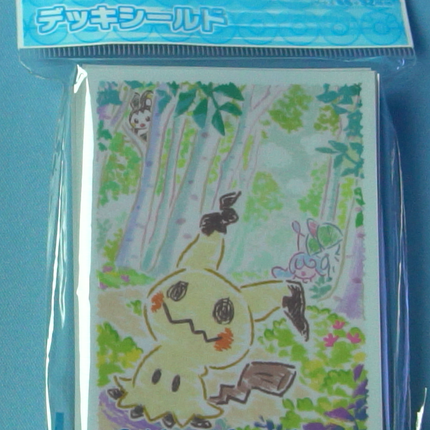 Crayon Mimikyu Art Sleeves - Set of 64 Sleeves - Japanese - Pokemon Center
