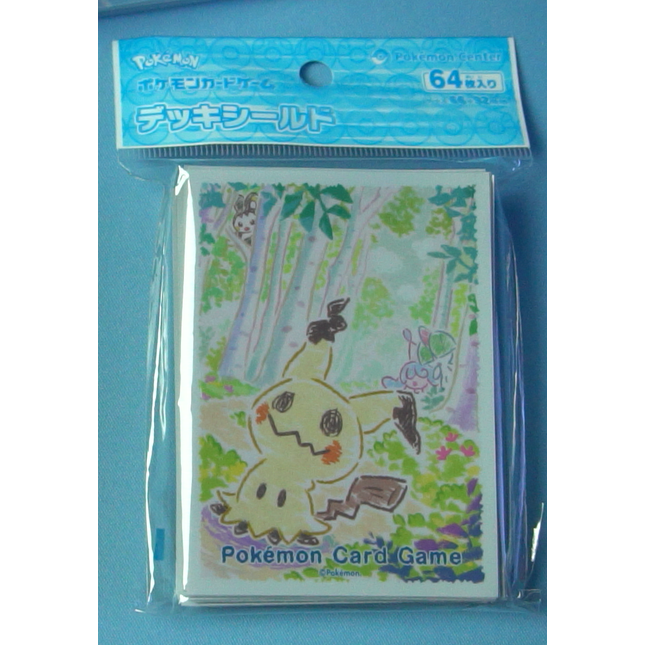 Crayon Mimikyu Art Sleeves - Set of 64 Sleeves - Japanese - Pokemon Center