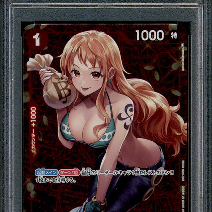 Nami - ST01-007 - PSA 10 - Battle Winner - Promo - One Piece - 87515