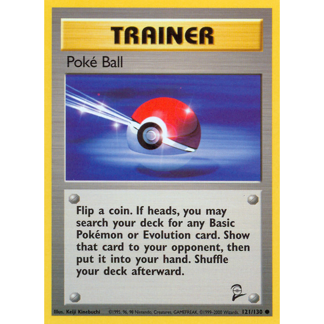 Poke Ball (121/130) [Base Set 2]
