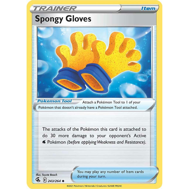 Spongy Gloves (243/264) [Sword & Shield: Fusion Strike]