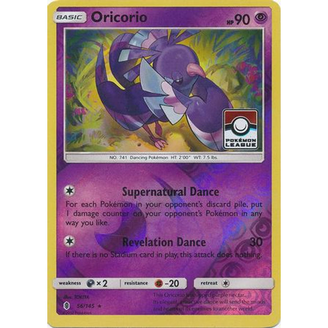 Oricorio (56/145) (League Promo) [Sun & Moon: Guardians Rising]