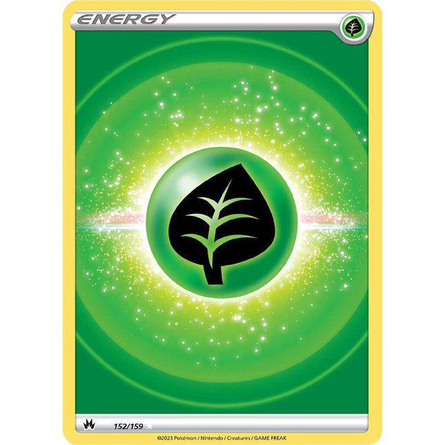 Grass Energy (152/159) (Texture Full Art) [Sword & Shield: Crown Zenith]
