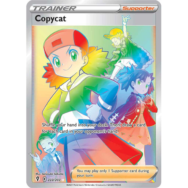 Copycat (222/203) [Sword & Shield: Evolving Skies]