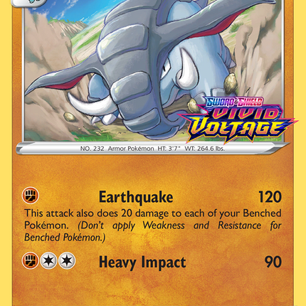 Donphan (SWSH067) (Prerelease Promo) [Sword & Shield: Black Star Promos]
