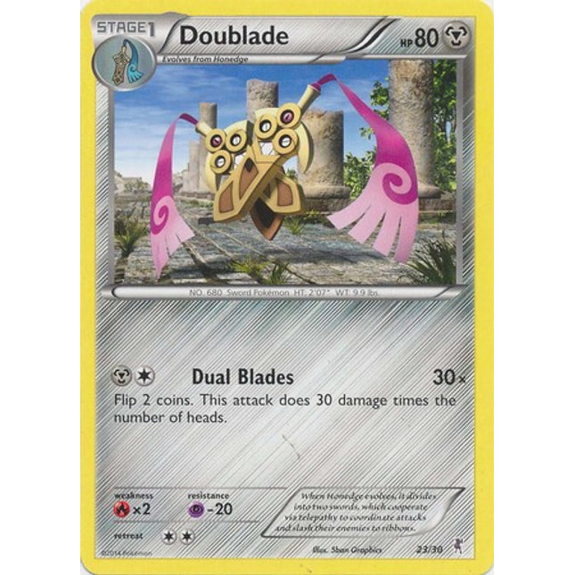 Doublade (23/30) [XY: Trainer Kit 1 - Bisharp]