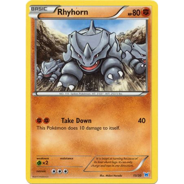 Rhyhorn (15/30) [XY: Trainer Kit 2 - Latios]
